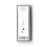 WRITTEN ON WATER LYRICS Incense Sticks