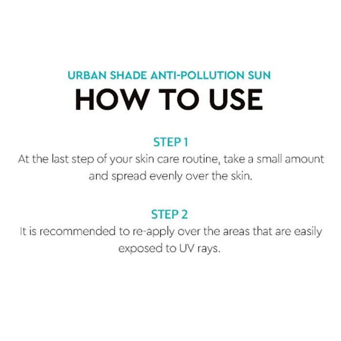 (Matthew) Dewytree Urban Shade Anti-Pollution Sunscreen SPF 50+ PA++++ 50ml - DODOSKIN