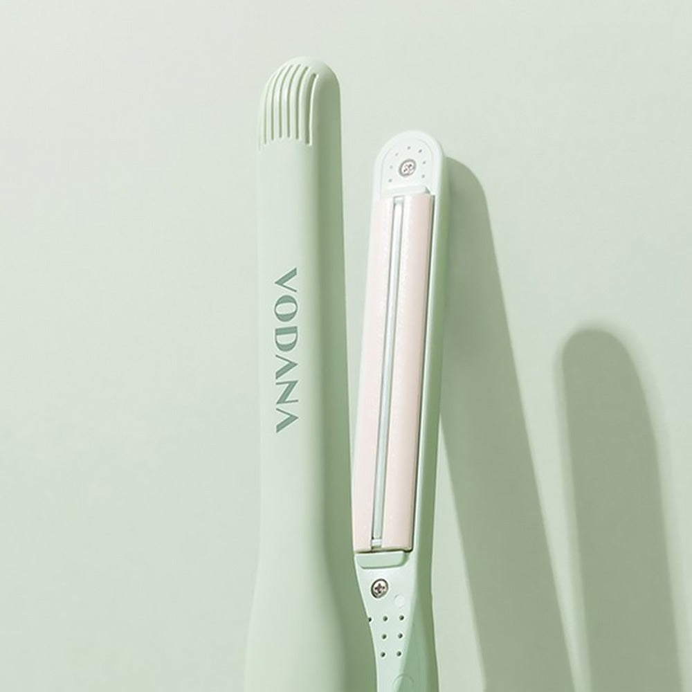 VODANA Soft Bar Flat Iron 0.5 inch Melange Green