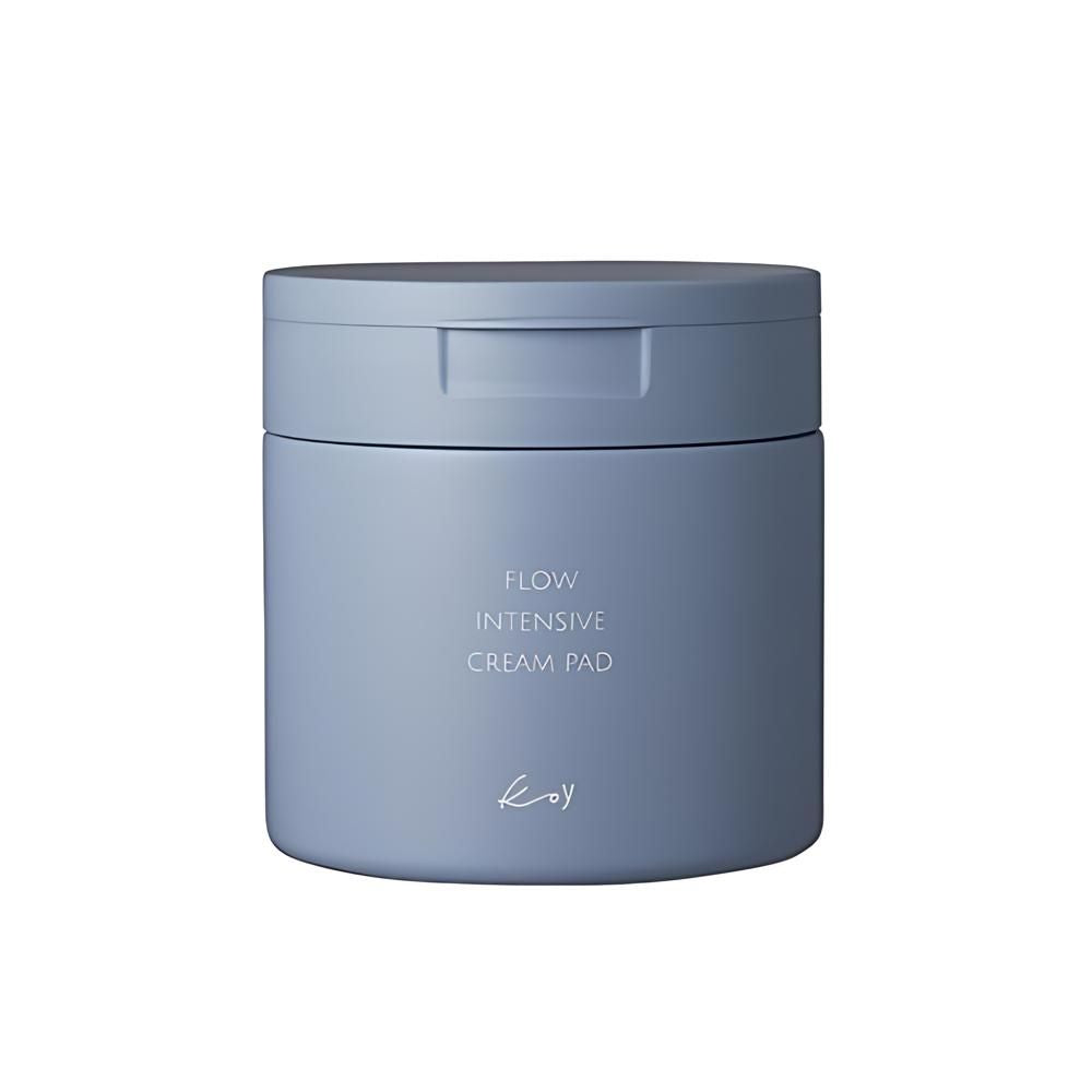 The koy Flow Intensive Cream Pad 190ml/50ea is a convenient skincare product that combines the benefits of a cream with the ease of use of a pad. 