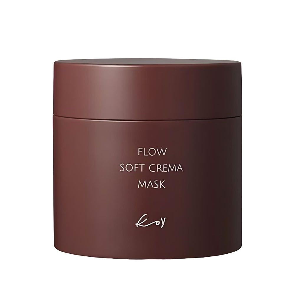 koy Flow Soft Crema Mask 70ml, a rich, hydrating mask designed to nourish and revitalize the skin. This creamy formula is infused with moisturizing ingredients that deeply hydrate and soften the skin, leaving it feeling smooth and refreshed.