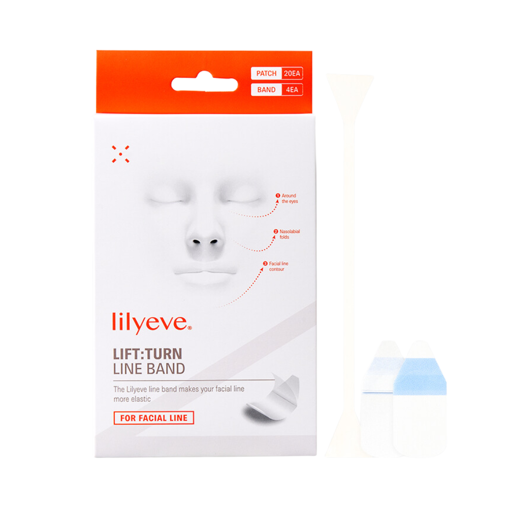 lilyeve Lift:Turn Line Band for Facial Line 20ea