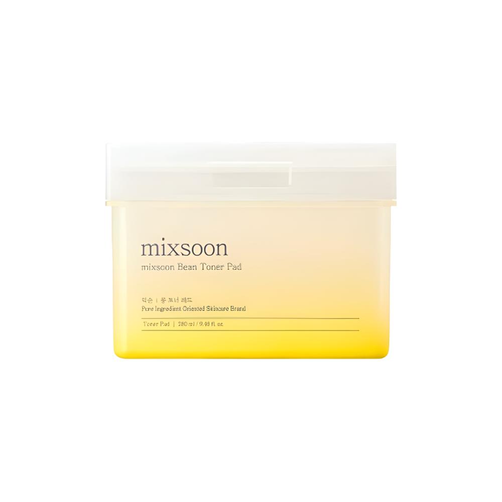 The mixsoon Bean Toner Pad is a skincare product designed for gentle exfoliation and hydration.