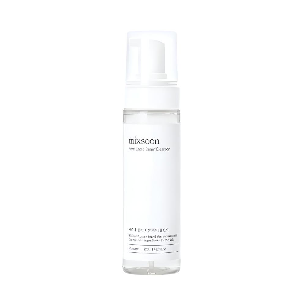 The mixsoon Pure Lacto Inner Cleanser 200ml is a gentle and effective intimate cleanser designed to maintain the natural pH balance and health of the delicate intimate area.