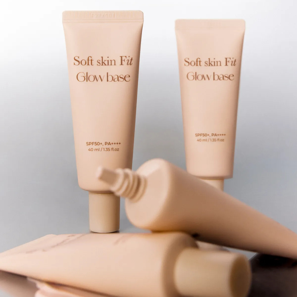 mude. Soft Skin Fit Glow Base SPF50+ PA++++ 40ml