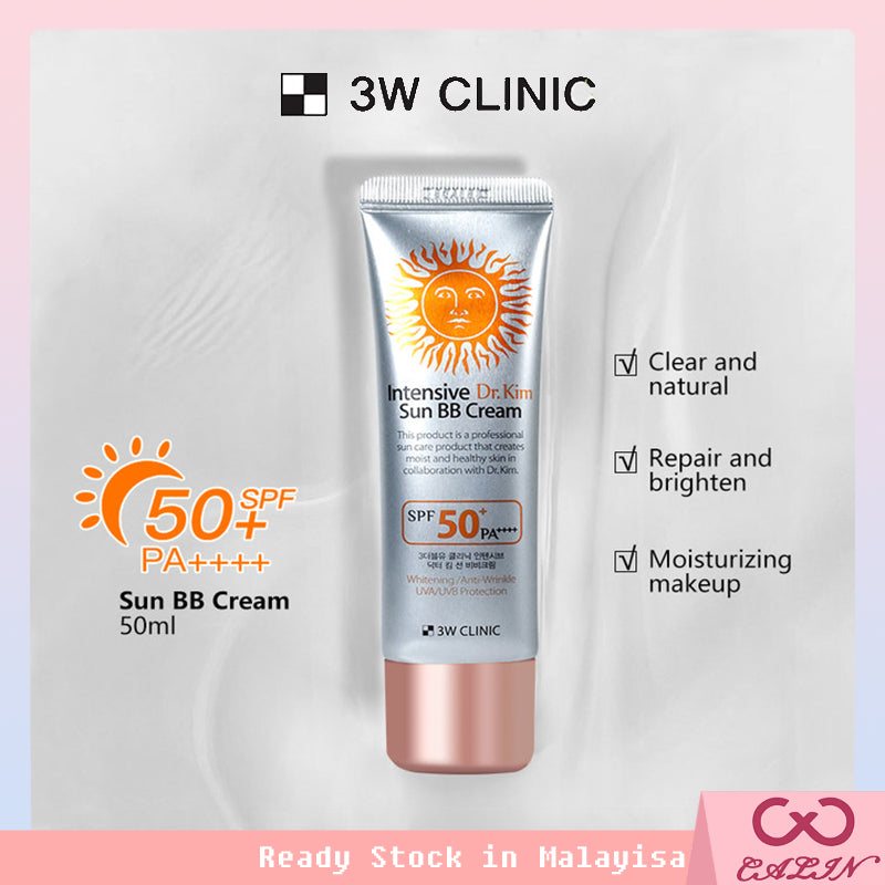 (Matt) 3W CLINIC Intensive Dr.Kim Sun BB Cream SPF50+ PA++++ 50ml - DODOSKIN