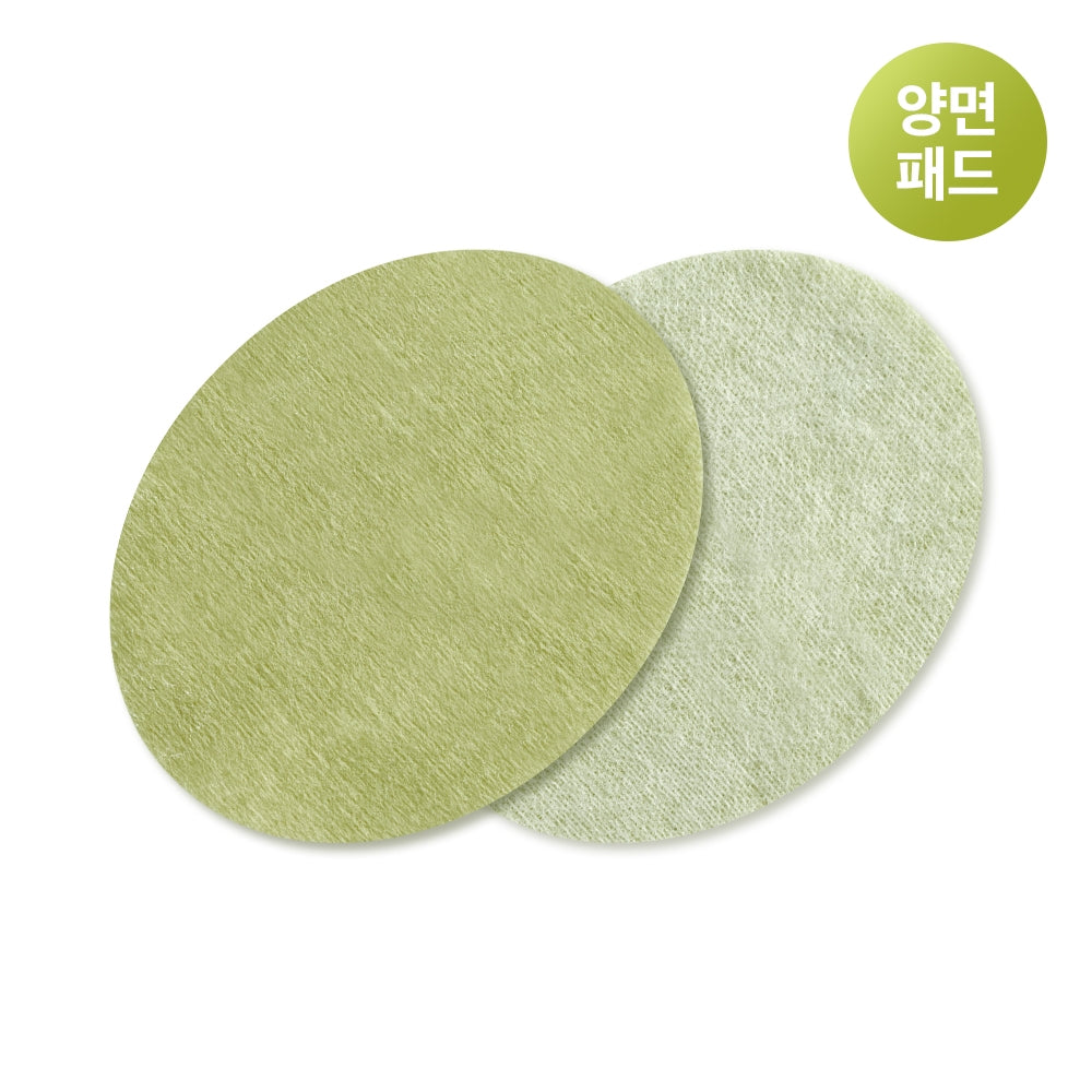 Numbuzin No.1 Centella Re-leaf Green Toner Pad 190ml (70 pads) with green leaf design.