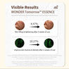 Visible result when you use onoma WONDER Tomorrow™ Essence 35ml