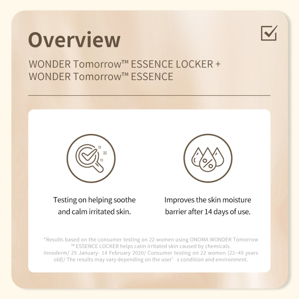 onoma Wonder Tomorrow Essence Locker 50ml -DODO SKIN