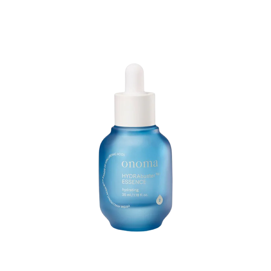 Onoma HYDRAbuster™ Essence 35ml: A powerful hydrating essence in a sleek 35ml bottle.