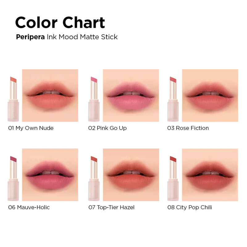 peripera Ink Mood Matte Stick 3g