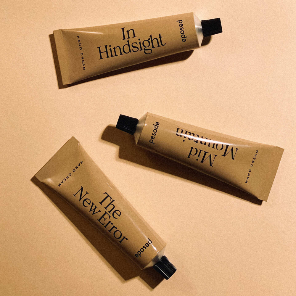 An exquisite set of pesade hand creams, featuring three unique formulas to deeply hydrate and care for your hands.