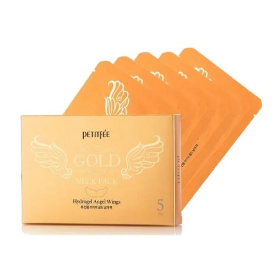 PETITFEE Gold Neck Pack (5pcs) - DODOSKIN