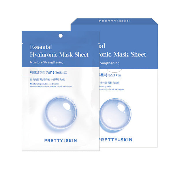 Pretty skin Essential Hyaluronic Mask Sheet 25ml * 10pc - DODOSKIN