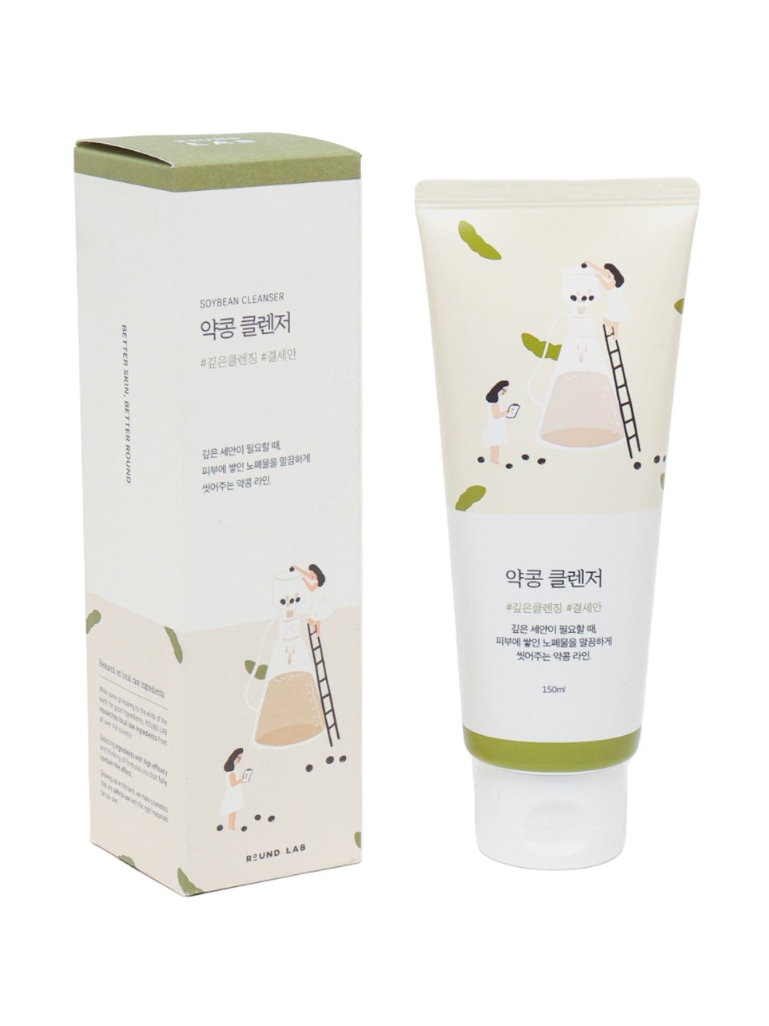 ROUND LAB Soybean Cleanser 150ml - DODOSKIN