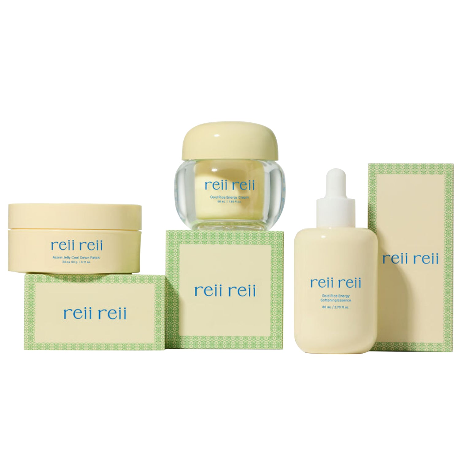 REII REII Set hidratante y calmante de sinergia (crema + esencia + juego de 3 piezas)