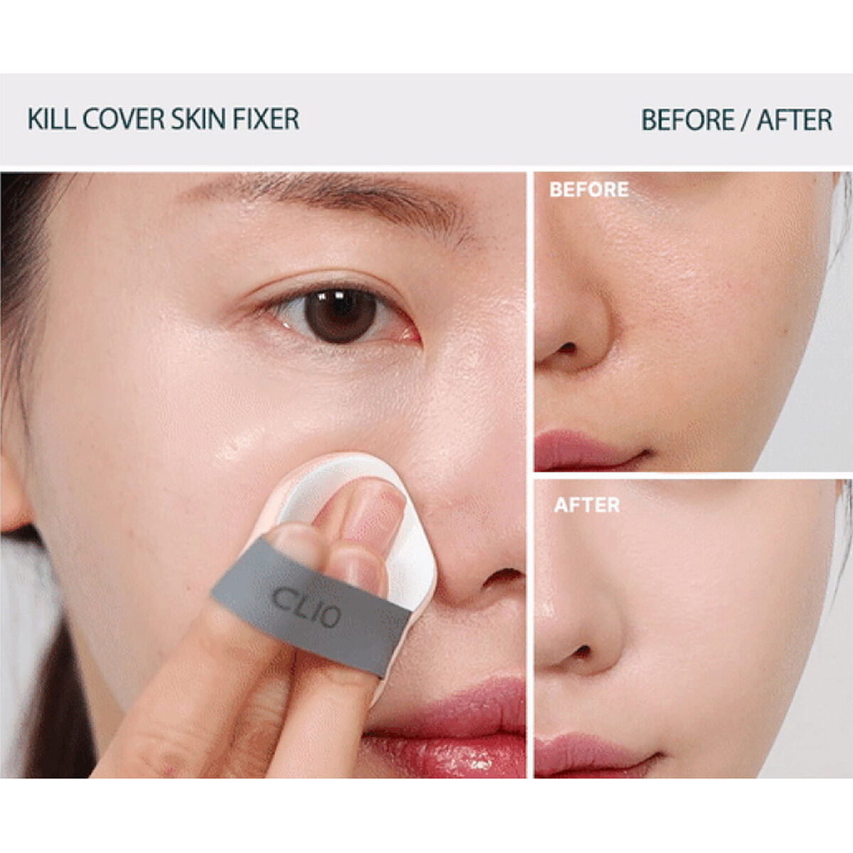 (Mhark) CLIO Kill Cover Skin Fixer Cushion Set 5 Colors 15g - DODOSKIN