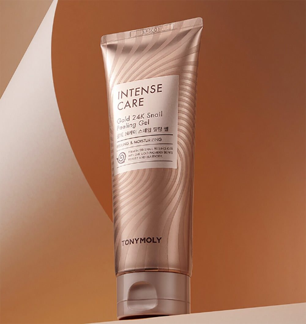 (Matt) TONYMOLY Intense Care Gold 24K Snail Peeling Gel 150ml - DODOSKIN