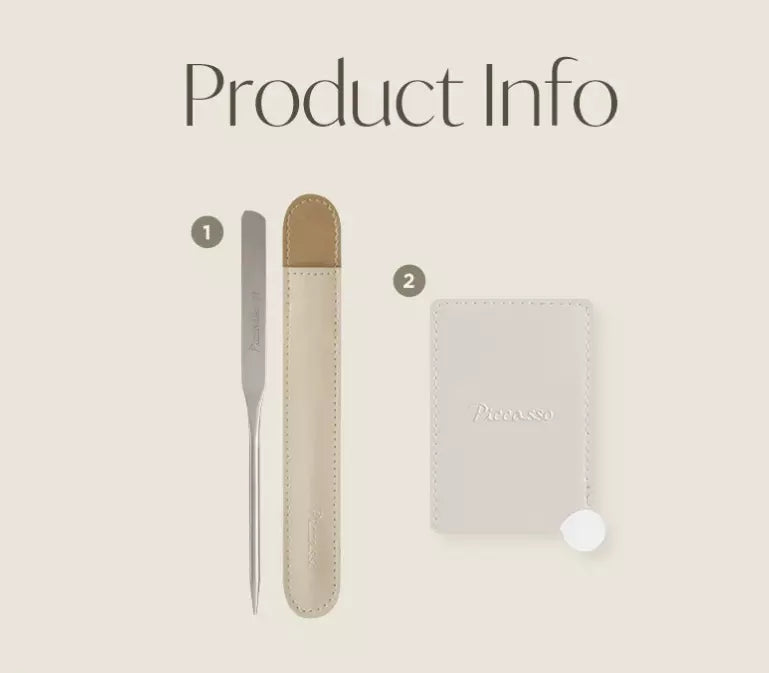 PICCASSOXHAMKYUNGSIK Makeup Spatula Special SET (+Mini Mixing Palette) - DODOSKIN