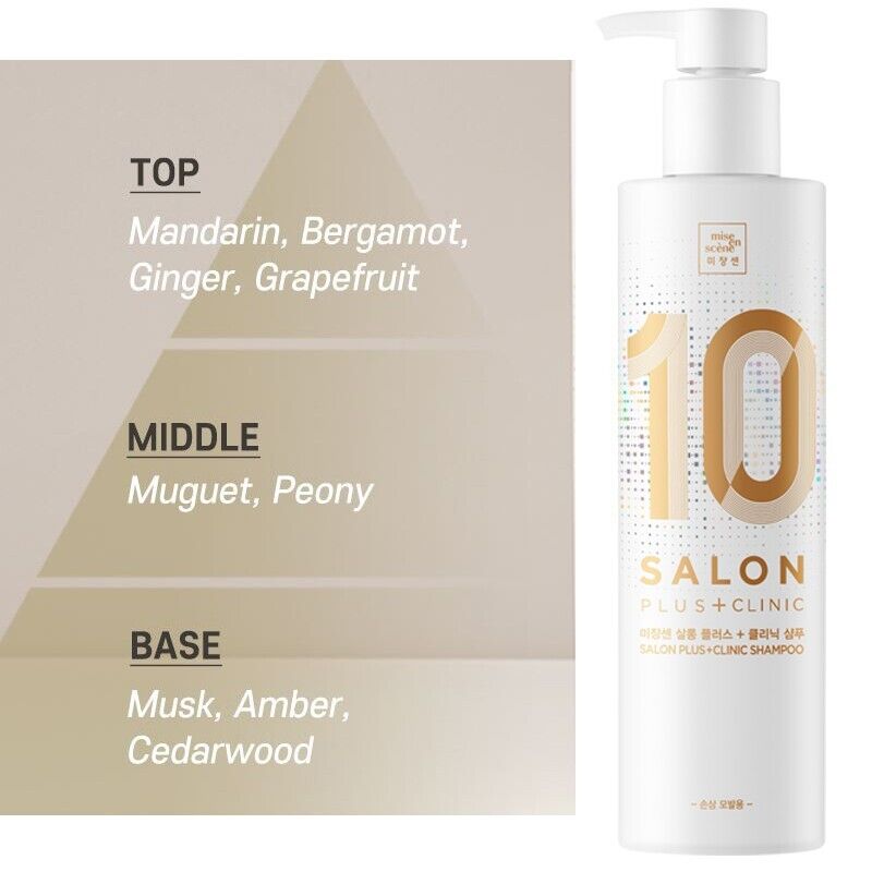 Mise en Scene Salon Plus Clinic 10 Shampooing (cheveux endommagés) 500 ml