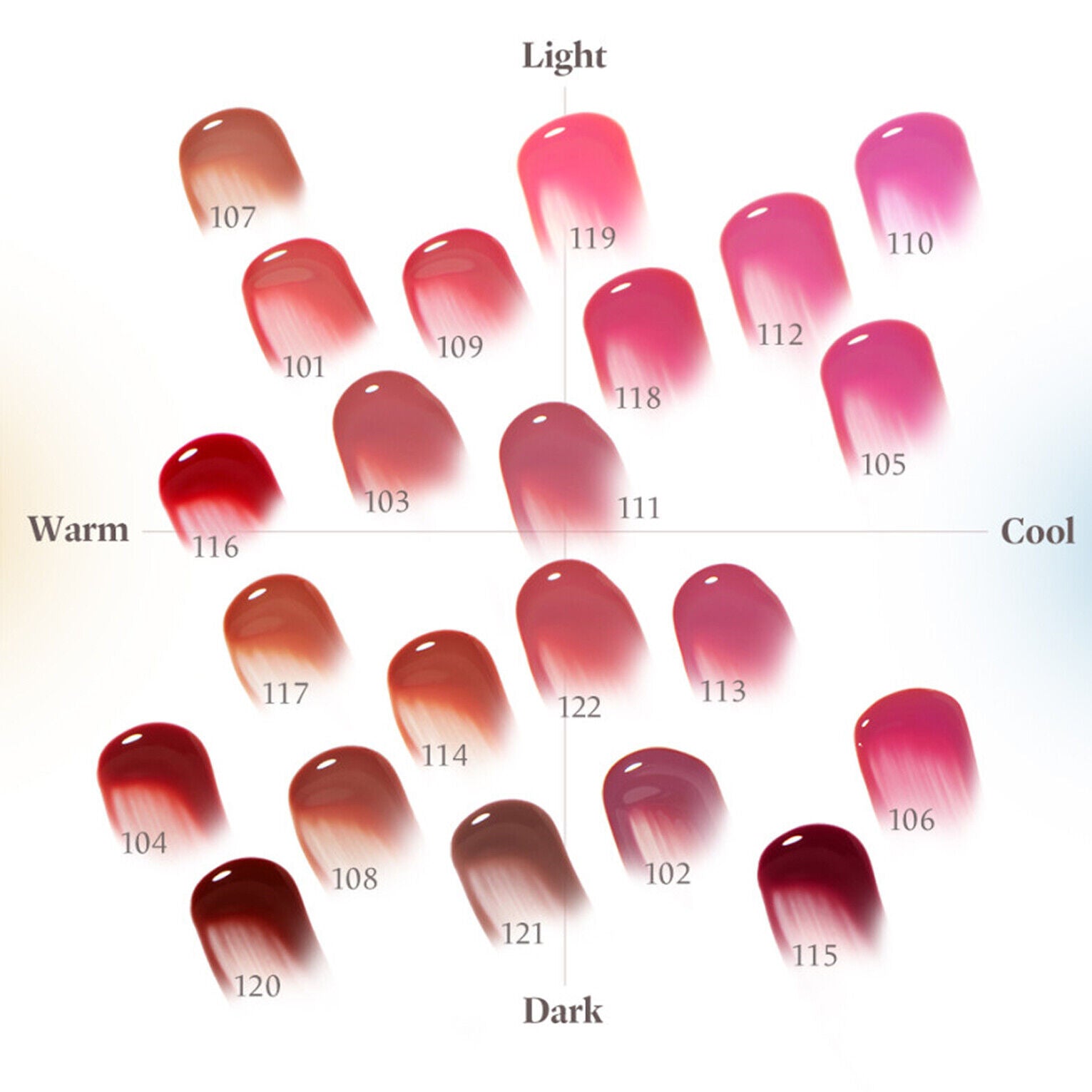 Laka Fruity Glam Tint 4.5g (10 Colors)