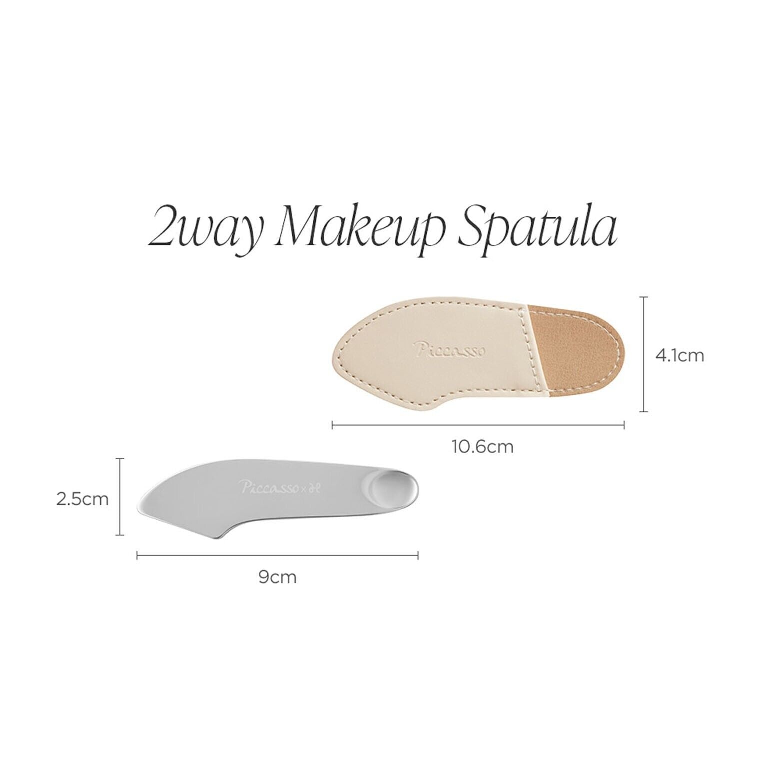 PICCASSO 2WAY Makeup spatula - DODOSKIN