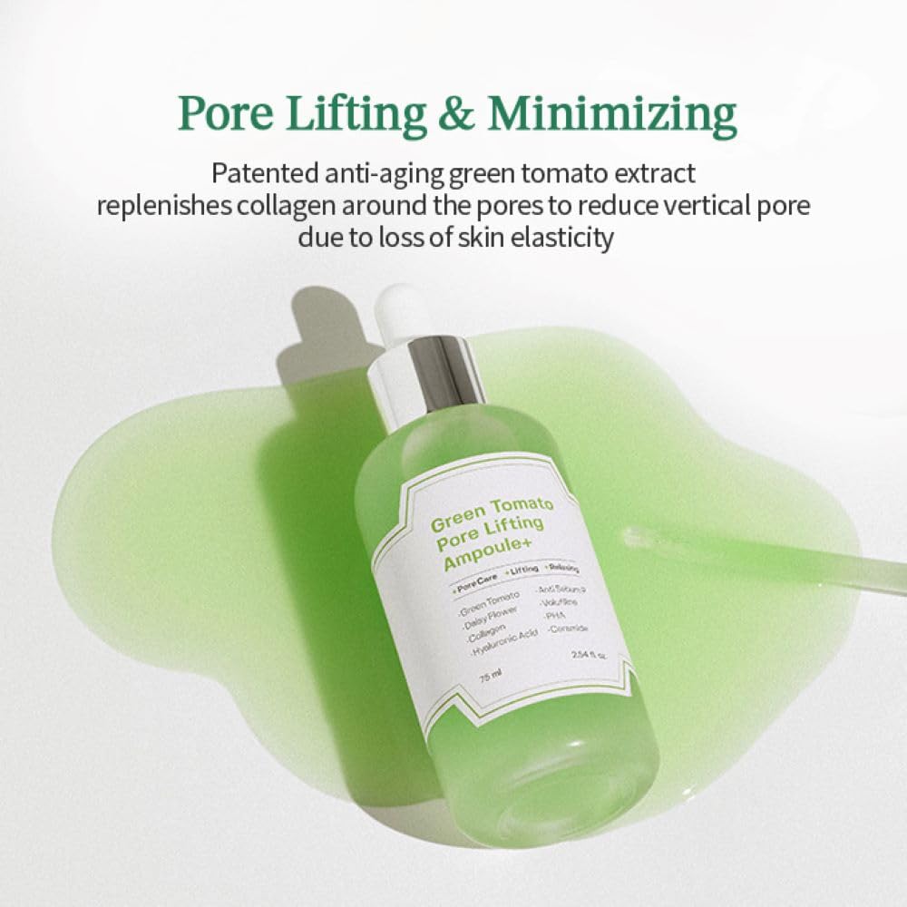 SUNGBOON EDITOR Green Tomato Pore Lifting Ampoule+ 75ml - DODOSKIN