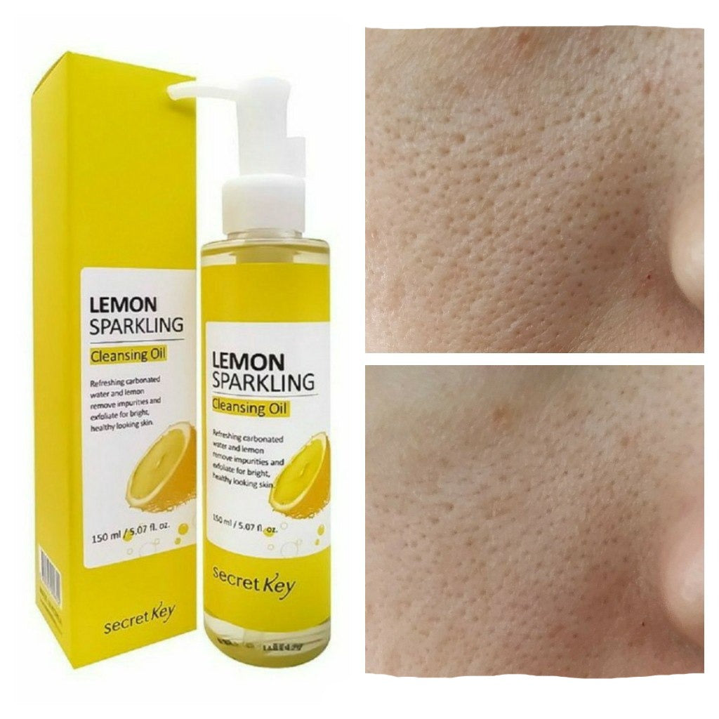 (5월말 입고예정) Secret Key Lemon Sparkling Cleansing Oil 150ml - DODOSKIN