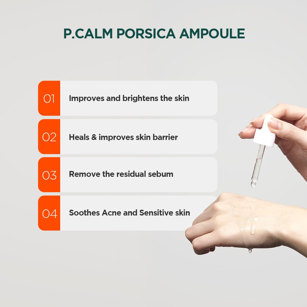 P.CALM Porsica Ampoule 30ml - DODOSKIN