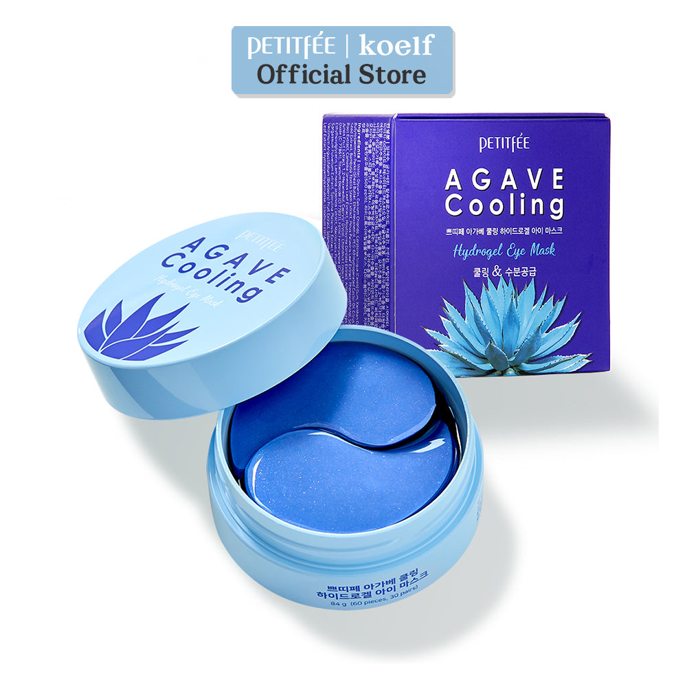 PETITFEE Agave Cooling Hydrogel Eye Mask 60ea (30days) - DODOSKIN