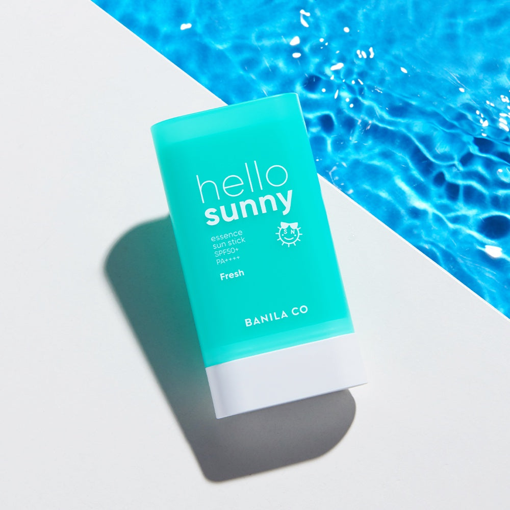 (Mhark검수) BANILA CO Hello Sunny Essence Sun Stick Fresh SPF50+PA++++ 18.5g - DODOSKIN