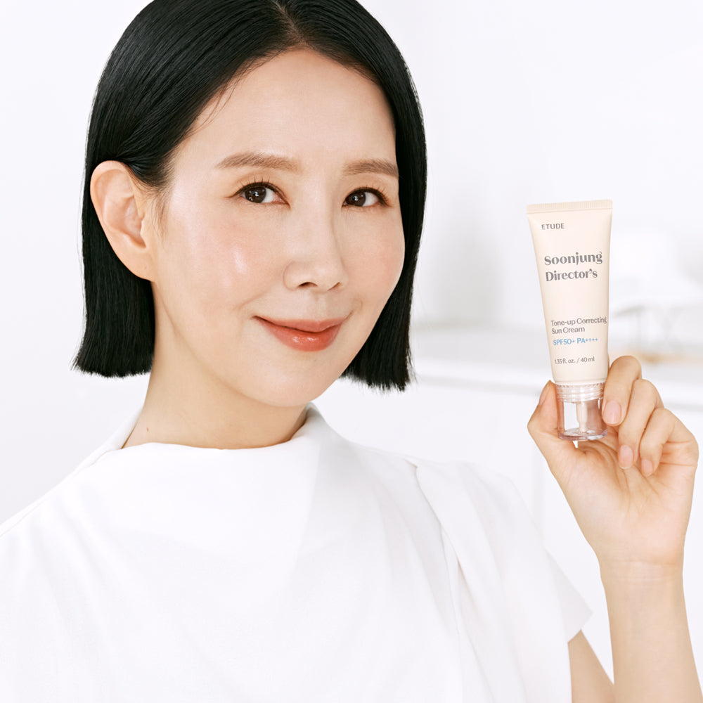 (Príncipe) Etude Soonjung Ton-Up Director corrigiendo la crema solar 40 ml