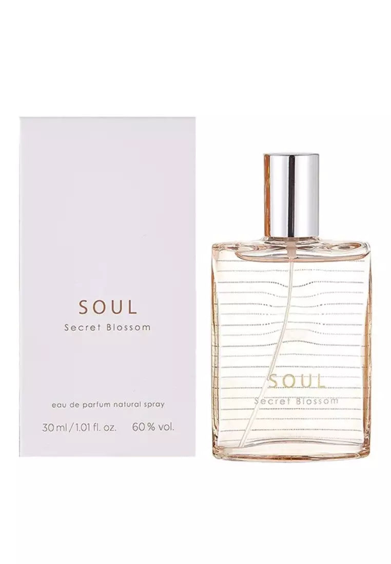 THE FACE SHOP Soul Secret Blossom 30ml bottle with delicate floral design.