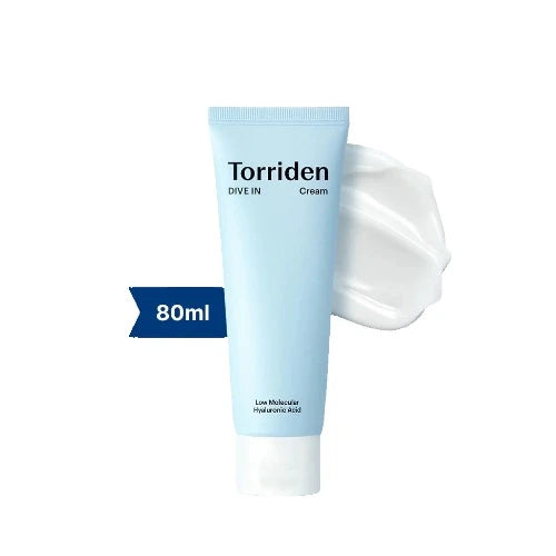 Torriden DIVE-IN Low Molecule Hyaluronic Acid Cream 80ml - DODOSKIN