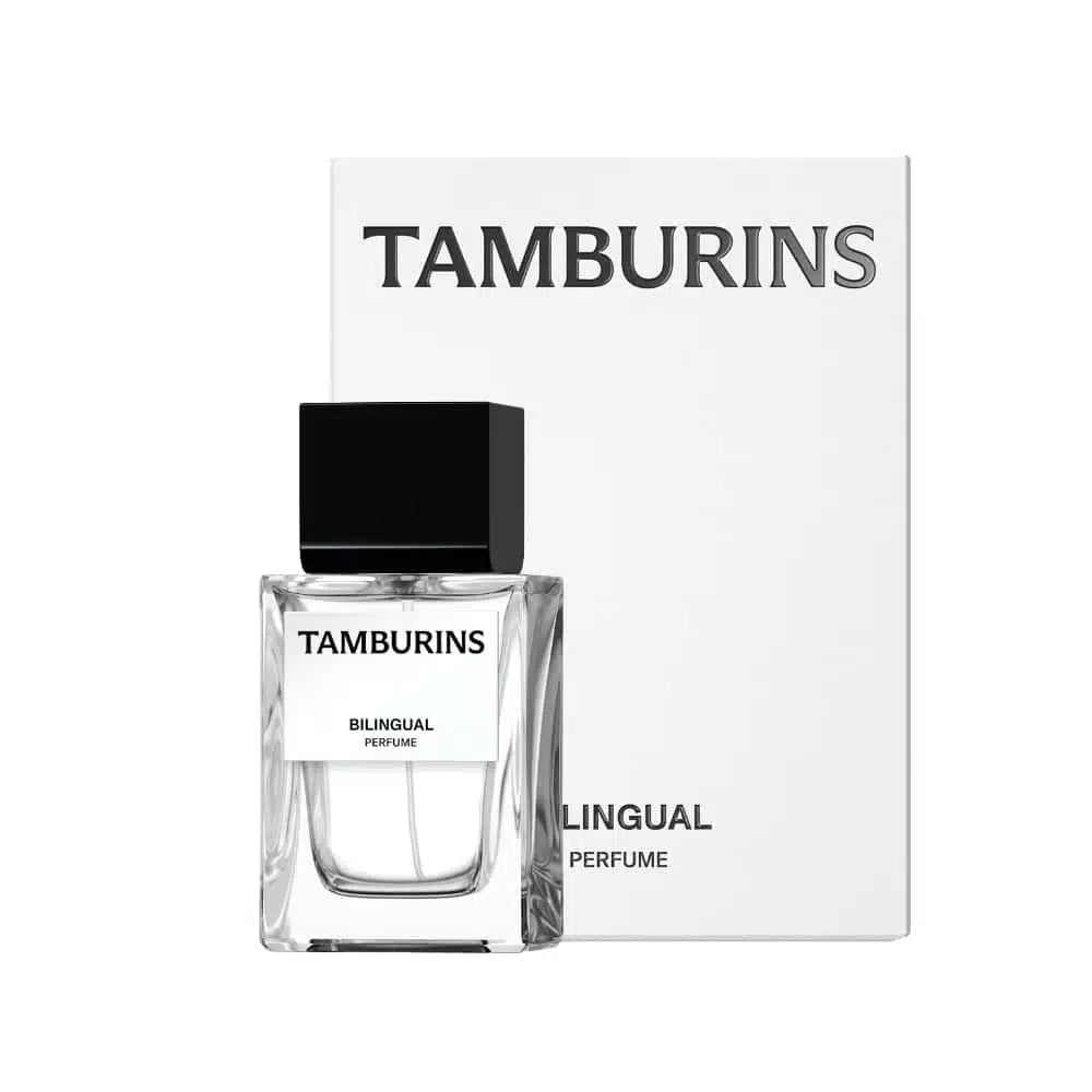 TAMBURINS Perfume bottle with #Bilingual label, 50ml.