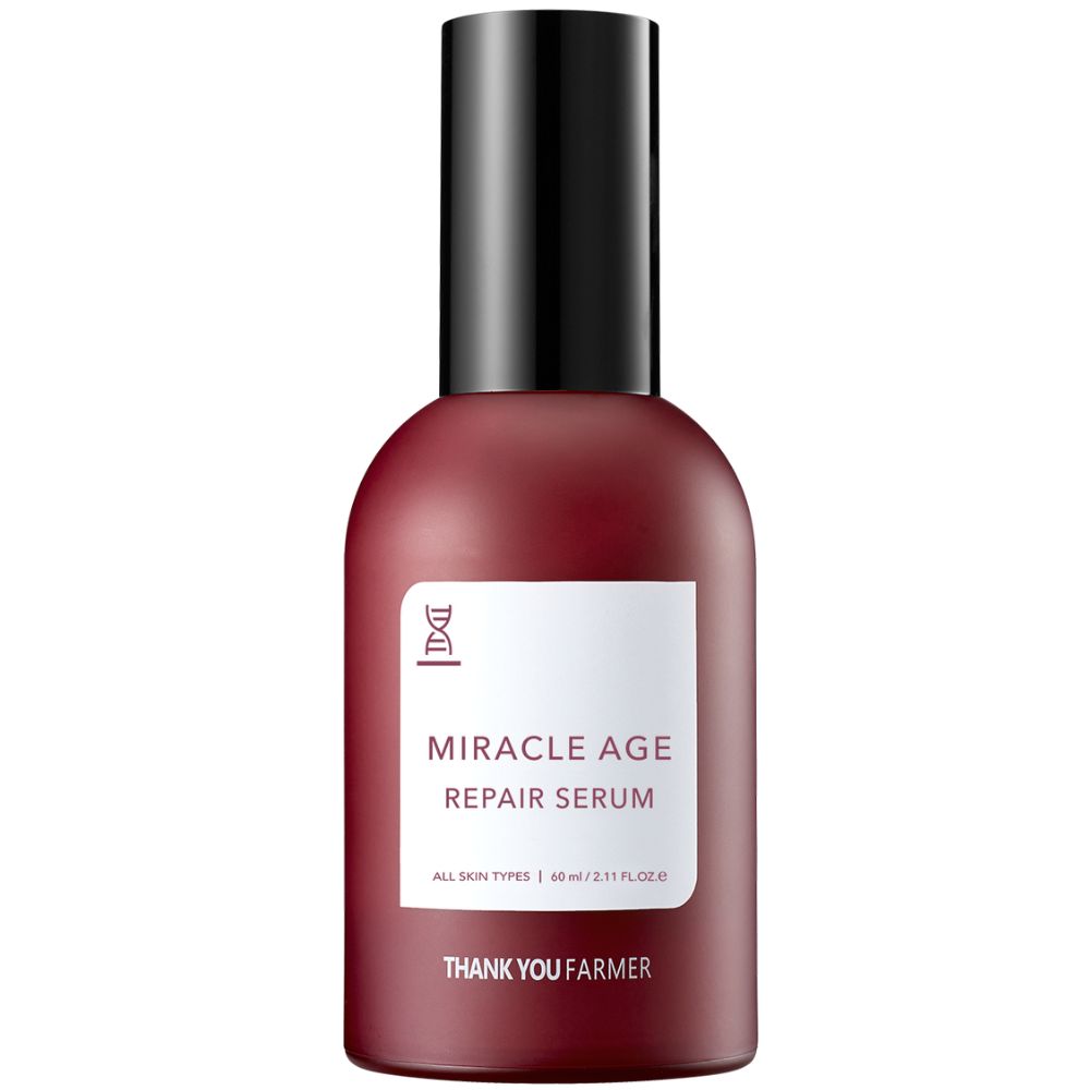 (Matthew검수) THANK YOU FARMER Miracle Age Repair Serum 60ml - DODOSKIN