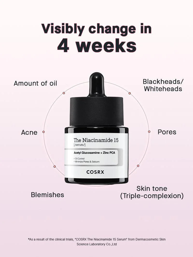 COSRX The Niacinamide 15 Serum 20ml - DODOSKIN