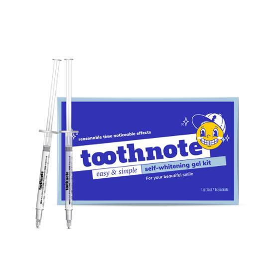 toothnote Whitening Gel 14 Packets (2-week supply)