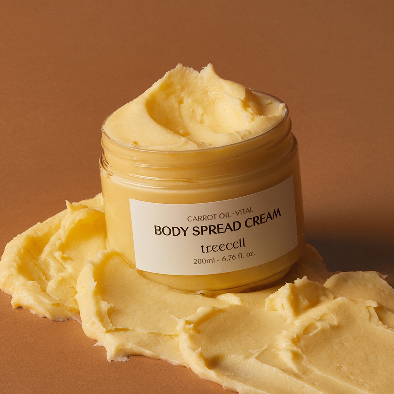 Treecell Body Spread Cream 200ml, formulated to nourish and hydrate the skin for a silky, smooth feel.