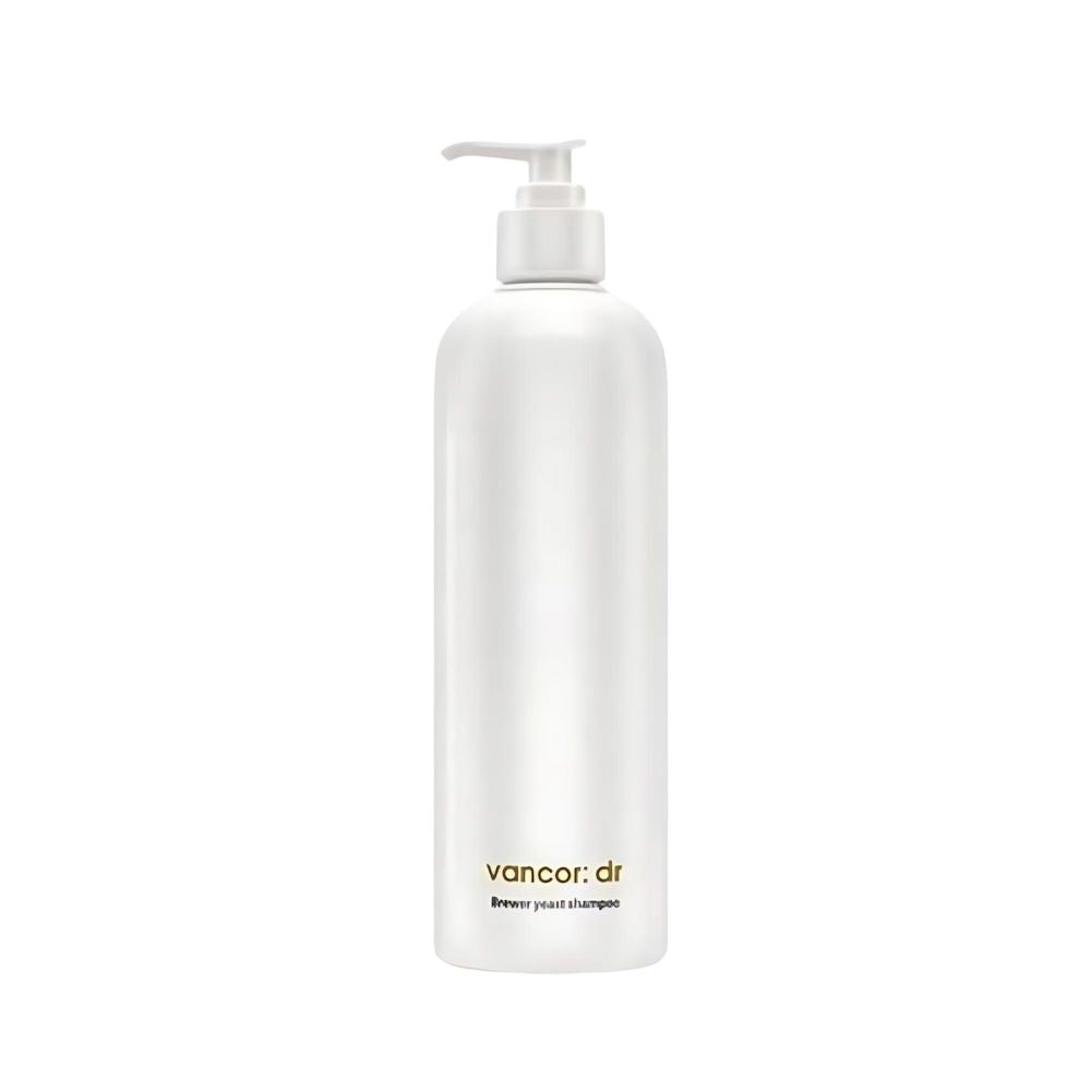 vancor: dr Brewer Yeast Hair Shampoo 500ml, a strengthening shampoo infused with brewer's yeast to cleanse and nourish the hair. This shampoo is designed to promote healthy hair growth, improve hair texture, and restore vitality to dull or damaged strands.