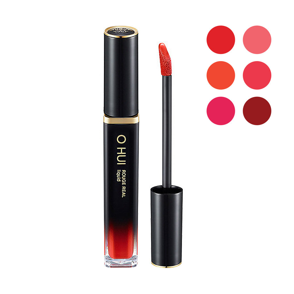 O HUI Real Color Rouge Real Liquid 6g (6 Colors) - Dodoskin