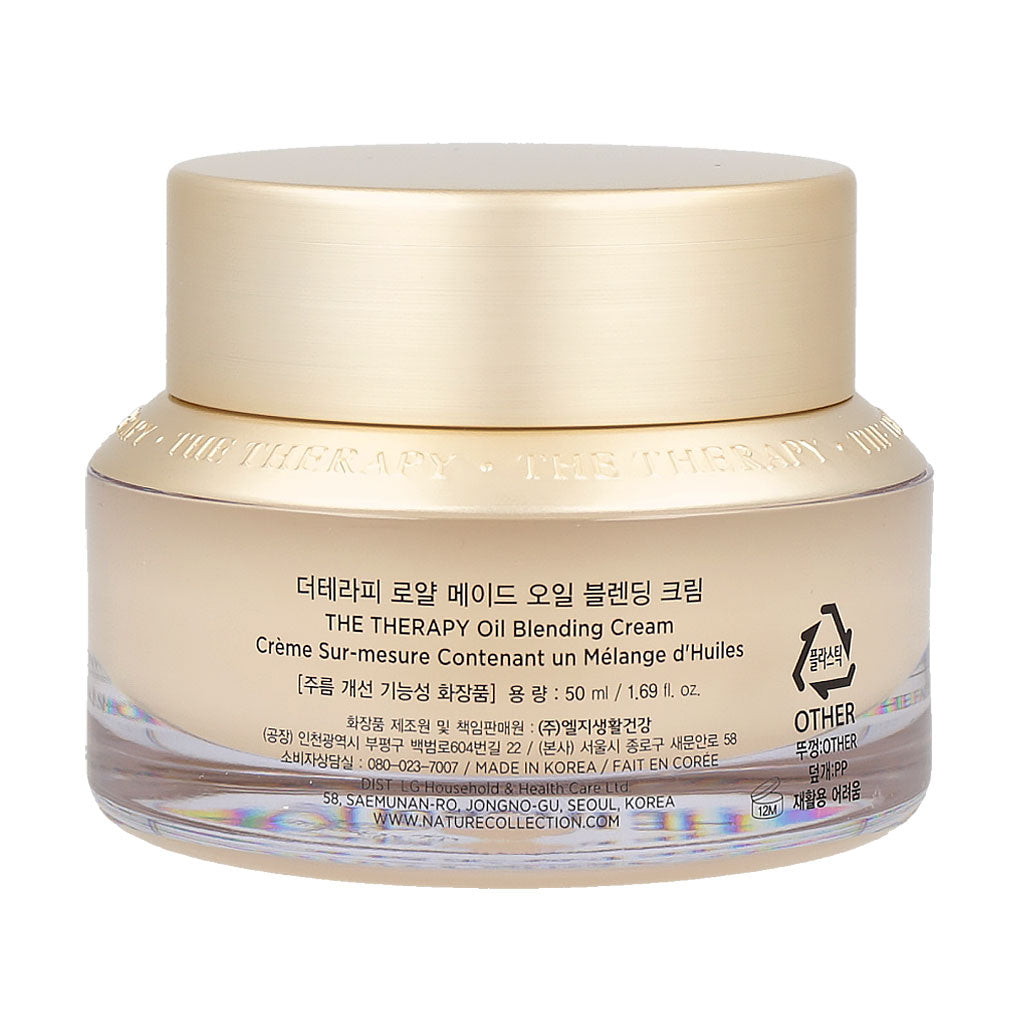 THE FACE SHOP The Therapy Oil Blending Cream 50ml - Dodoskin