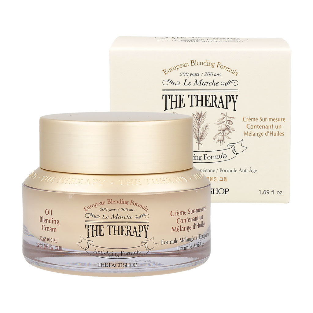 THE FACE SHOP The Therapy Oil Blending Cream 50ml - Dodoskin