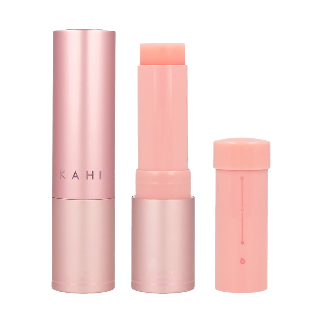 KAHI Multi Balm Stick in pink packaging with refill kit