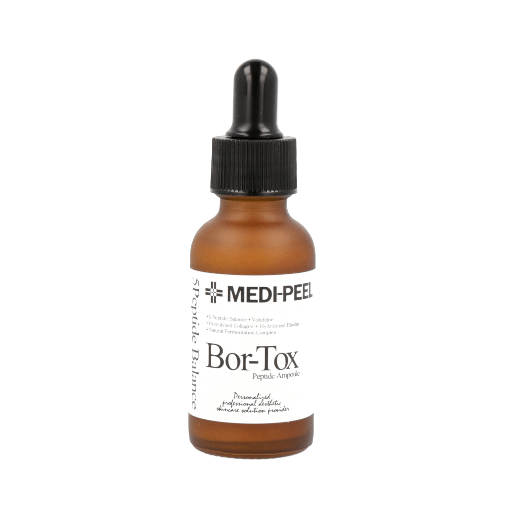 30ml MEDI-PEEL 5-Peptide Balance Bor-Tox Peptide Ampoule, formulated with five peptides to restore and maintain skin balance.