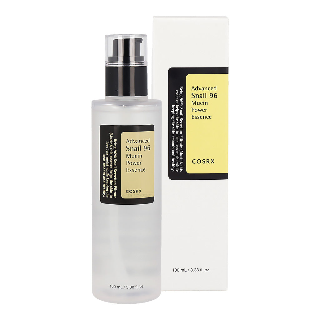 COSRX Advanced Snail 96 Mucin Power Essence 100ml - Hydrating essence with snail mucin for smooth, glowing skin.
