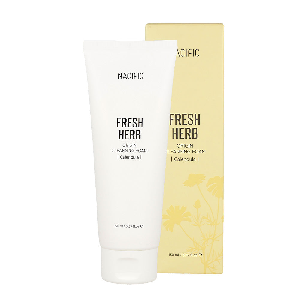 NACIFIC Fresh Herb Origin Cleansing Foam 150ml (Calendula) - Dodoskin