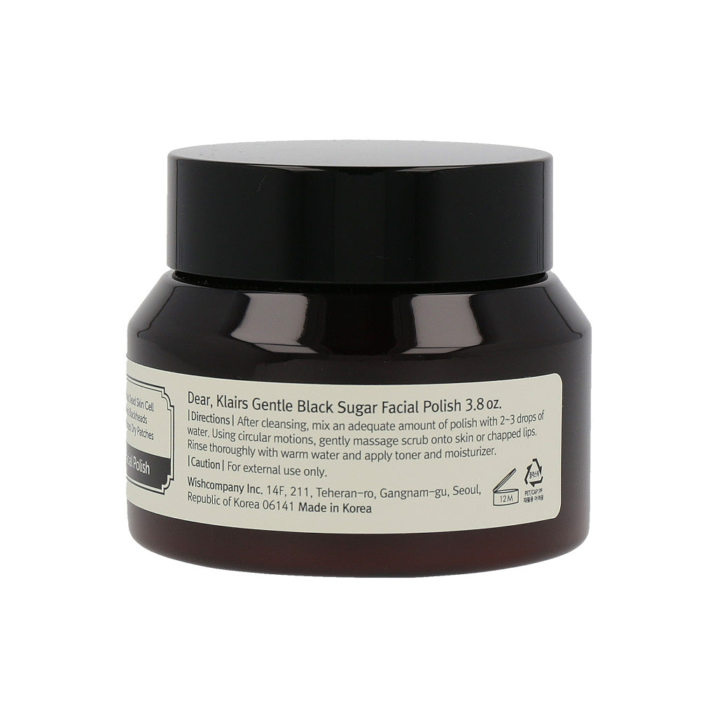 Klairs Gentle Black Sugar Facial Polish 110g - Dodoskin