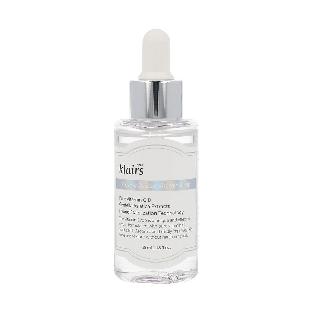 Klairs Freshly Juiced Vitamin Drop 35ml is a potent serum designed to brighten and improve the skin's overall tone and texture.